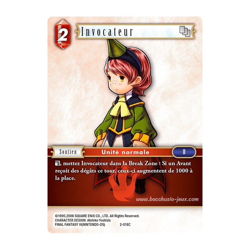 Invocateur 2-018C (Final Fantasy)