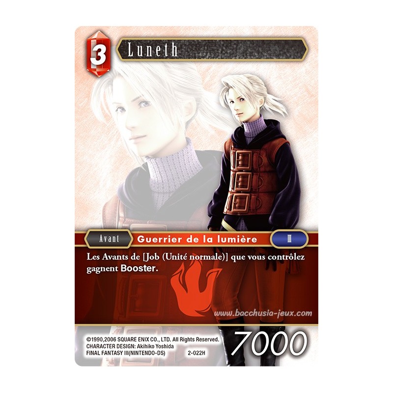 Luneth 2-022H (Final Fantasy)