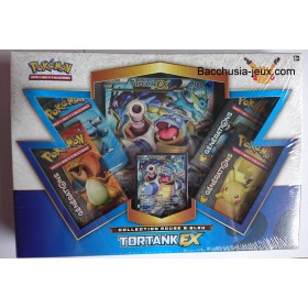 Pokémon Coffret Tortank EX, collection rouge et bleu