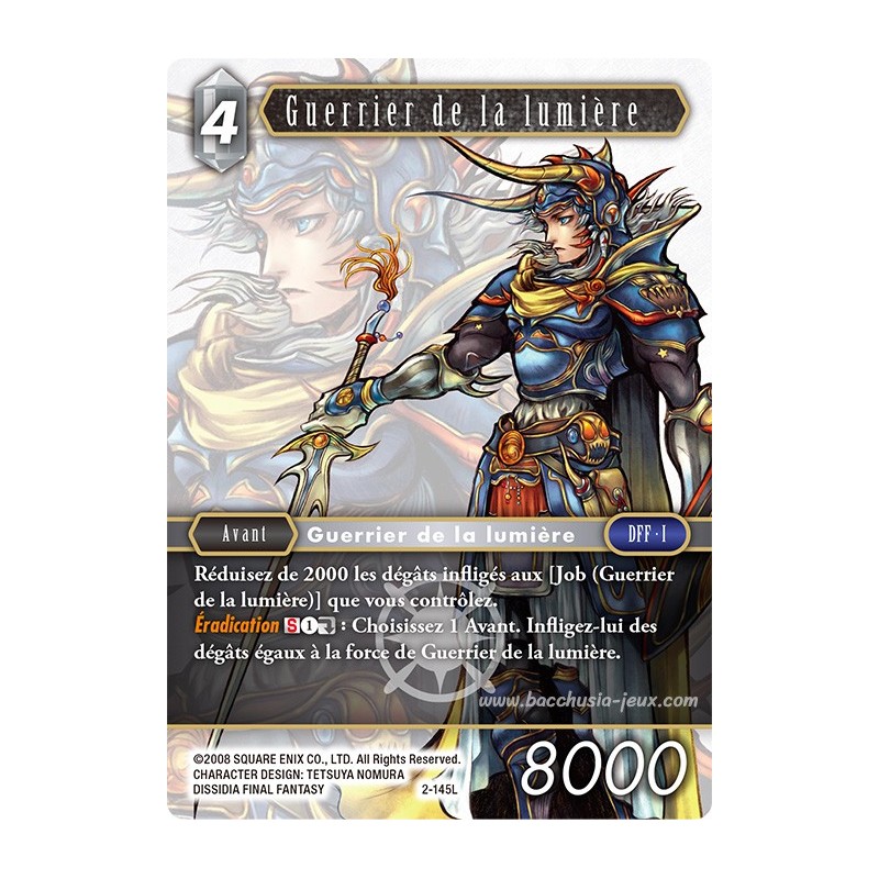 Guerrier de la Lumiere 2-145L (Final Fantasy)