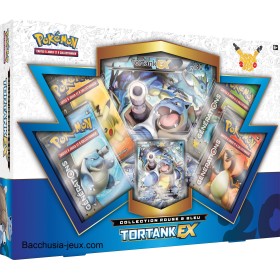Pokémon Coffret Tortank EX, collection rouge et bleu