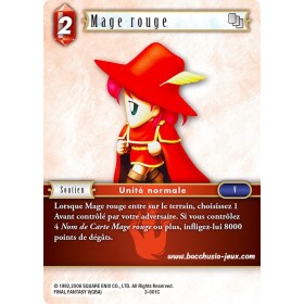 Carte FF03 Mage rouge 3-001C