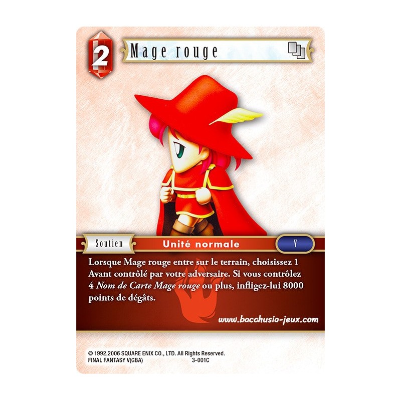 Mage rouge 3-001C (Final Fantasy)