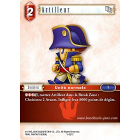 Carte FF03 Artilleur 3-021C