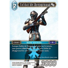 Carte FF03 Soldat de Deepground 3-042C