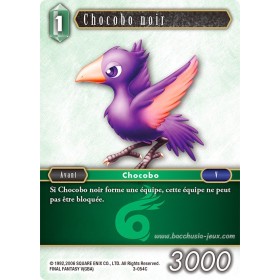 Carte FF03 Chocobo Noir 3-054C