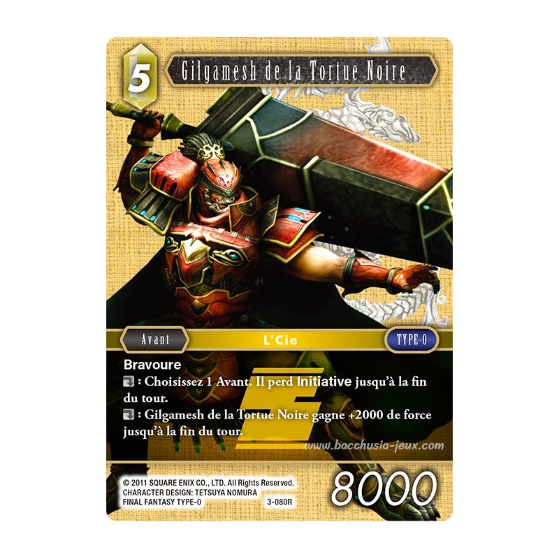 Gilgamesh de la Tortue Noire 3-080R (Final Fantasy)