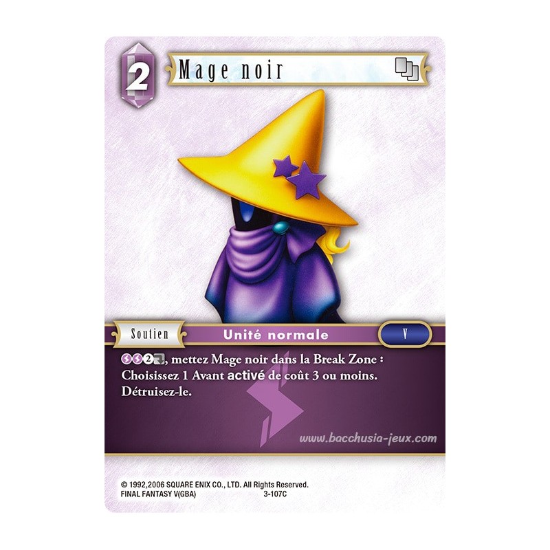 Mage Noir 3-107C (Final Fantasy)