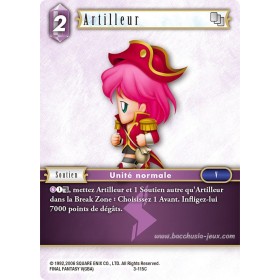 Carte FF03 Artilleur 3-115C