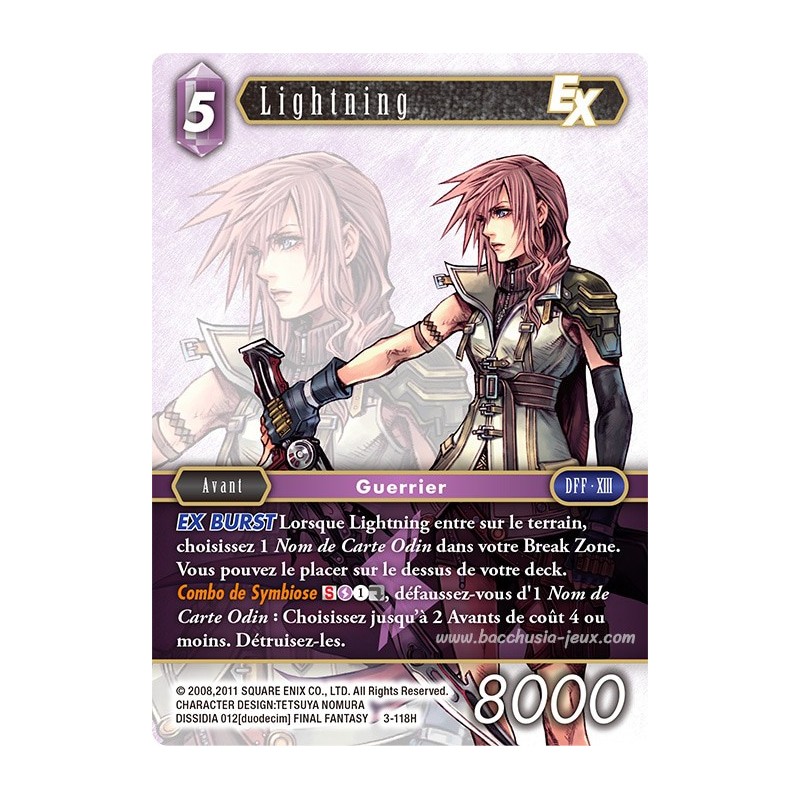 Lightning 3-118H (Final Fantasy)