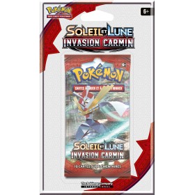 Pokemon Booster sous blister SL4 Invasion Carmin