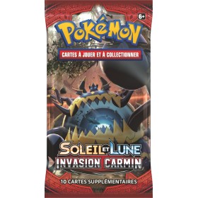 Classeur Portfolio Pokémon Format A4 SL4 Invasion Carmin Pour le Ra