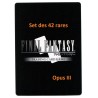 Final Fantasy Opus III Set des 42 rares