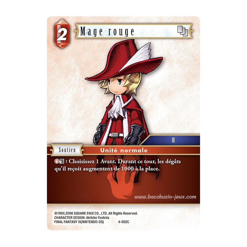 Mage Rouge 4-002C (Final Fantasy)