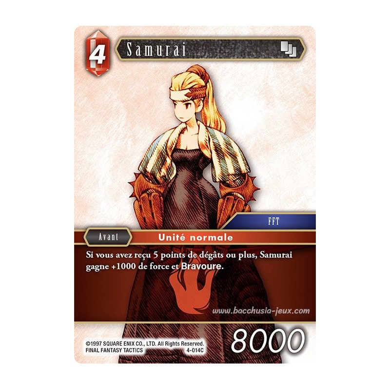 Samurai 4-014C (Final Fantasy)