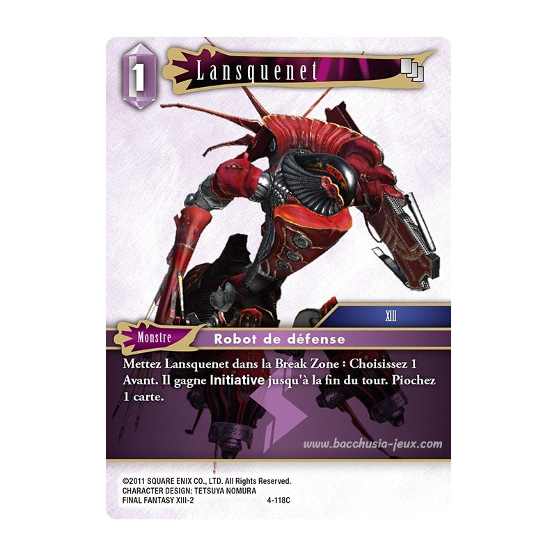 Lansquenet 4-118C (Final Fantasy)