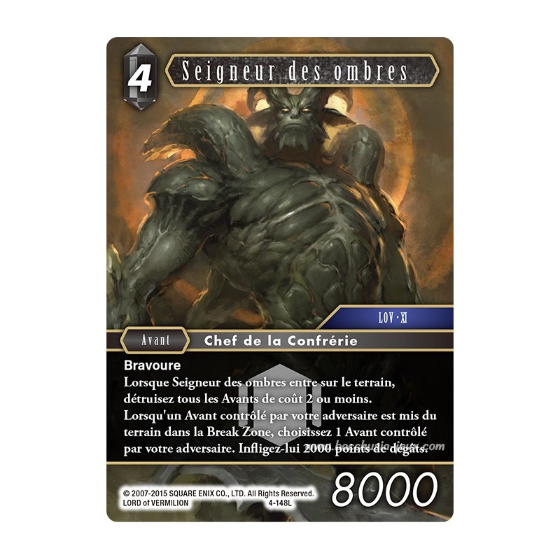 Seigneur des Ombres 4-148L (Final Fantasy)
