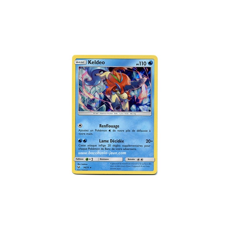 Keldeo SL3.5 26/73 (Pokemon)