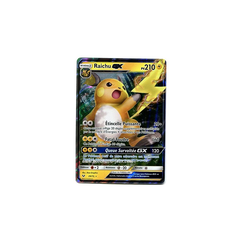 Raichu GX SL3.5 29/73 (Pokemon)