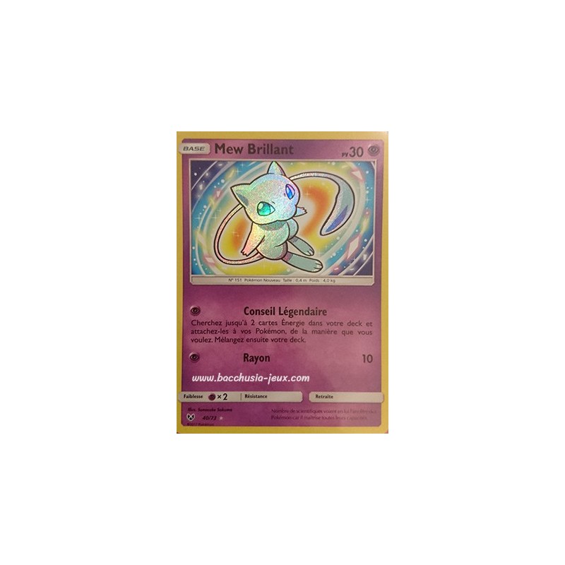 Mew Brillant SL3.5 40/73 (Pokemon)