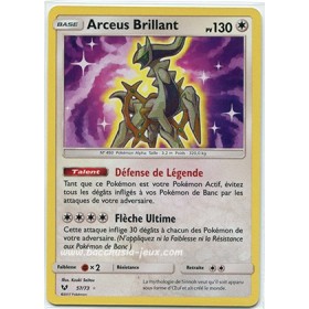 Carte Arceus Brillant 130 Pv - SL3.5 - 57/73 Carte Pokémon Rare