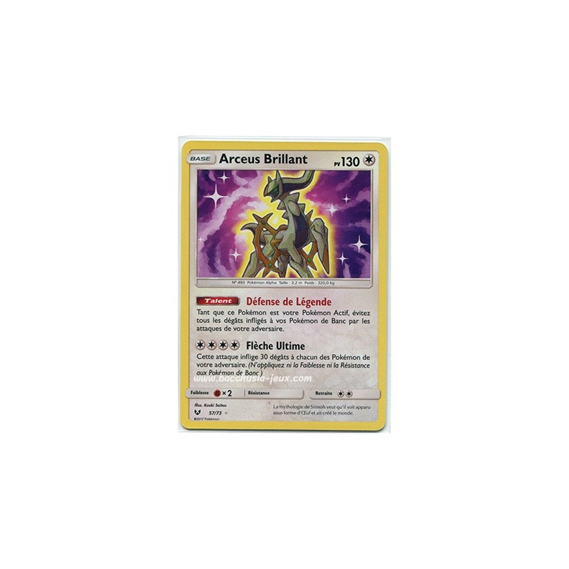 Arceus Brillant SL3.5 57/73 (Pokemon)