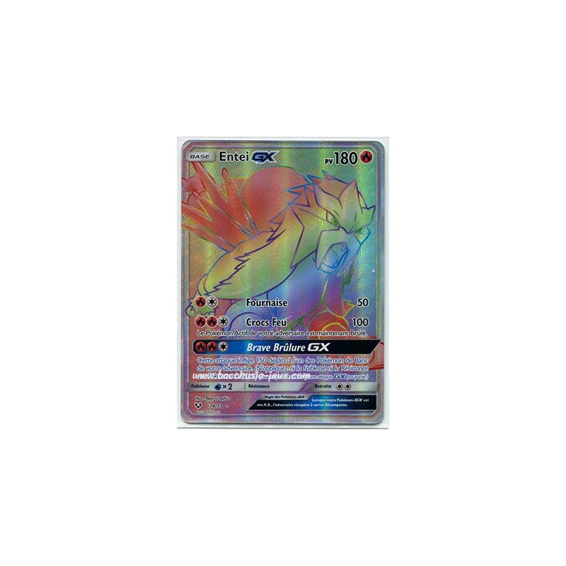 Entei GX Secrete SL3.5 74/73 (Pokemon)