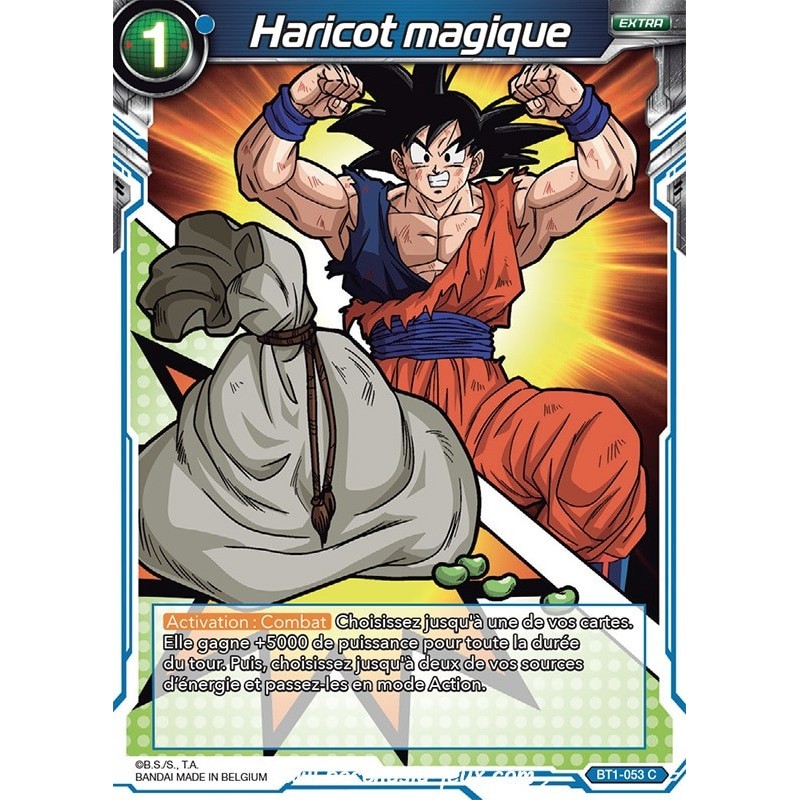 Haricot magique BT1-053 C / Dragon Ball Super, Série B01 : Galactic Battle Haricot magique BT1-053 C / Dragon Ball Super, Série B01 : Galactic Battle