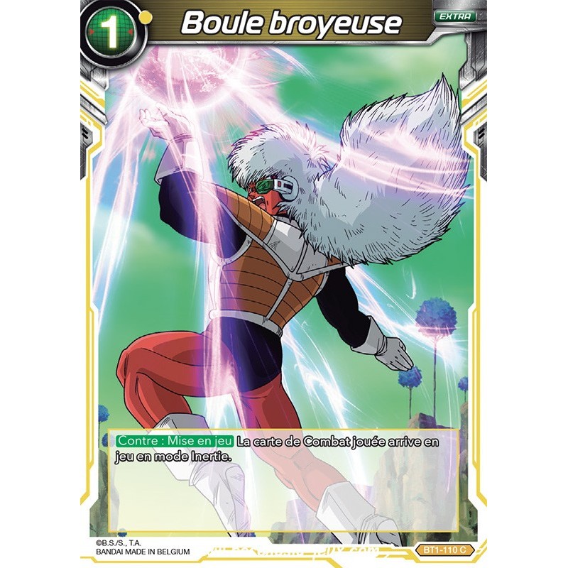 Boule broyeuse BT1-110 C / Dragon Ball Super, Série B01 : Galactic Battle Boule broyeuse BT1-110 C / Dragon Ball Super, Série B01 : Galactic Battle