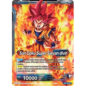 Carte Dragon Ball Super SON GOKU, GENKI DAMA PLEINE PUISSA TB1-075 R DBZ FR  NEUF