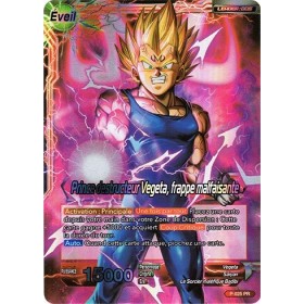 Vegeta // Prince destructeur Vegeta, frappe malfaisante P-025 PR