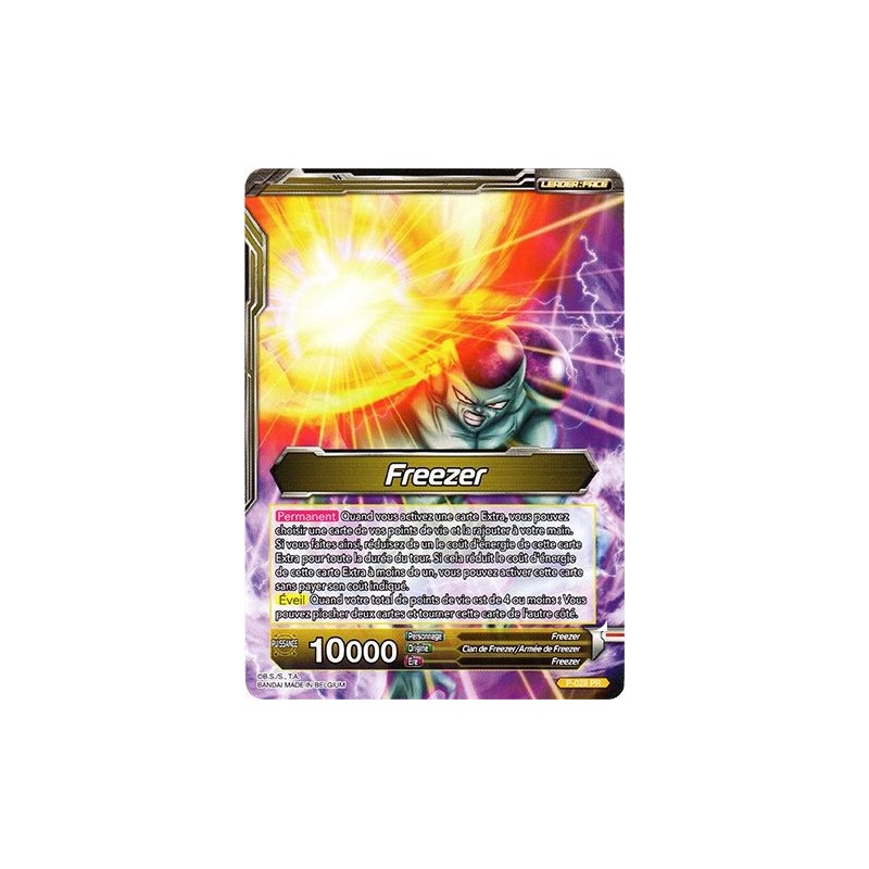 Freezer // Mecha Freezer, frappe bionique P-028 PR / Dragon Ball Super, Série B01 : Galactic Battle Freezer // Mecha Freezer, frappe bionique P-028 PR / Dragon Ball Super, Série B01 : Galactic Battle