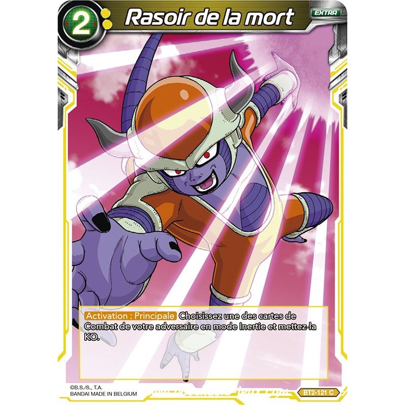 Rasoir de la mort BT2_121 C / Dragon Ball Super, Série B02 : Union Force Rasoir de la mort BT2_121 C / Dragon Ball Super, Série B02 : Union Force
