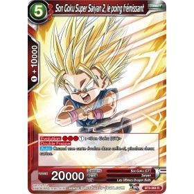 Son Goku Super Saiyan 2, le poing frémissant BT3-004 R