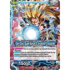 Son Goku Super Saiyan 3, évolution croissante BT3-032 UC Foil (Brillante)