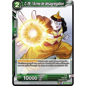 C-19, l’Arme de désagrégation BT3-066 C Foil (Brillante)