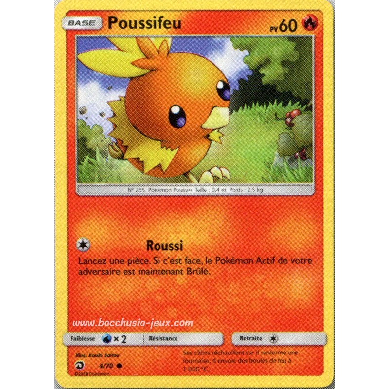 Poussifeu Reverse SL7.5 4/70 (Pokemon)