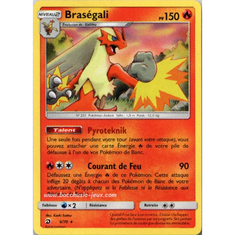 Brasegali SL7.5 6/70 (Pokemon)