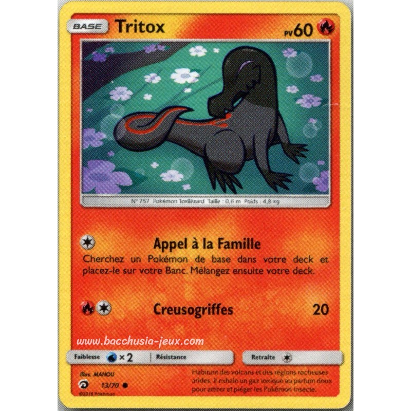 Tritox Reverse SL7.5 13/70 (Pokemon)