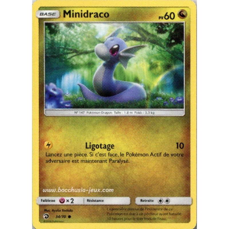 Minidraco Reverse SL7.5 34/70 (Pokemon)