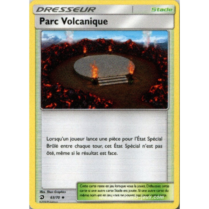 Parc Volcanique Reverse SL7.5 63/70 (Pokemon)