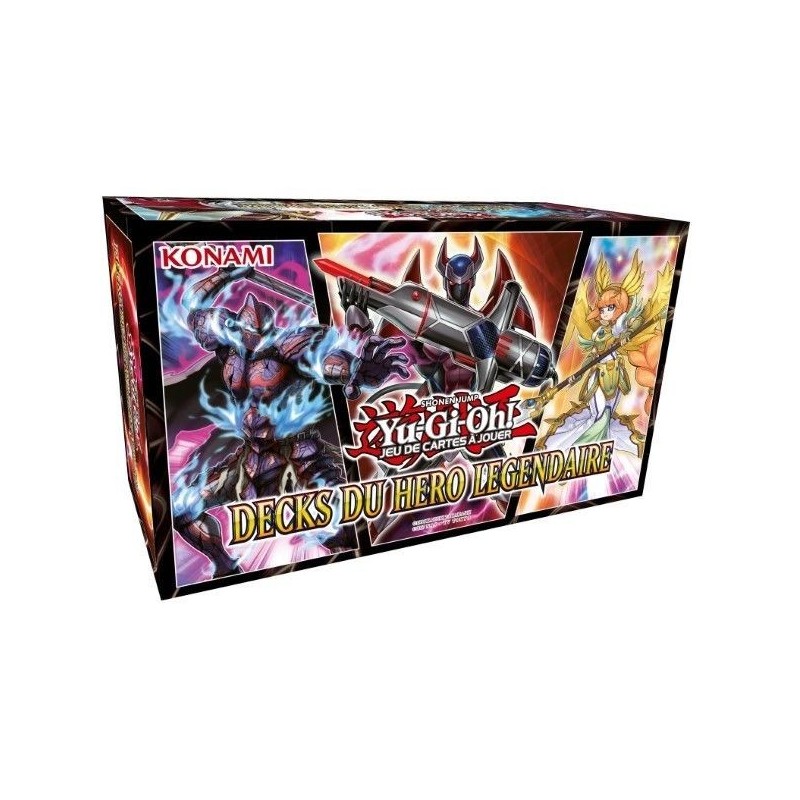 Coffret Yu-Gi-Oh! Decks du Hero Legendaire - Packs Edition Speciale: Decks Legendaires 4