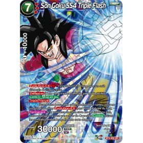 BT4-003 SR Son Goku SS4 Triple Flash