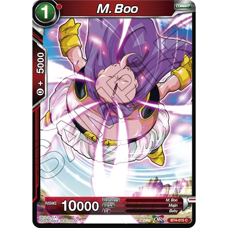 BT4-015 C M. Boo / Dragon Ball Super, Série 04 : Colossal Warfare BT4-015 C M. Boo / Dragon Ball Super, Série 04 : Colossal Warfare