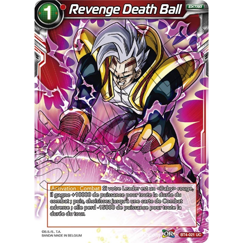 BT4-021 UC Revenge Death Ball Foil (Brillante) / Dragon Ball Super, Série 04 : Colossal Warfare