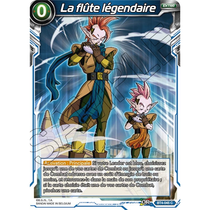 BT4-045 C La flûte légendaire / Dragon Ball Super, Série 04 : Colossal Warfare BT4-045 C La flûte légendaire / Dragon Ball Super, Série 04 : Colossal Warfare