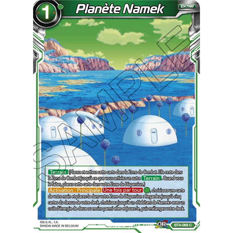 BT4-069 C Planète Namek Foil (Brillante) / Dragon Ball Super, Série 04 : Colossal Warfare