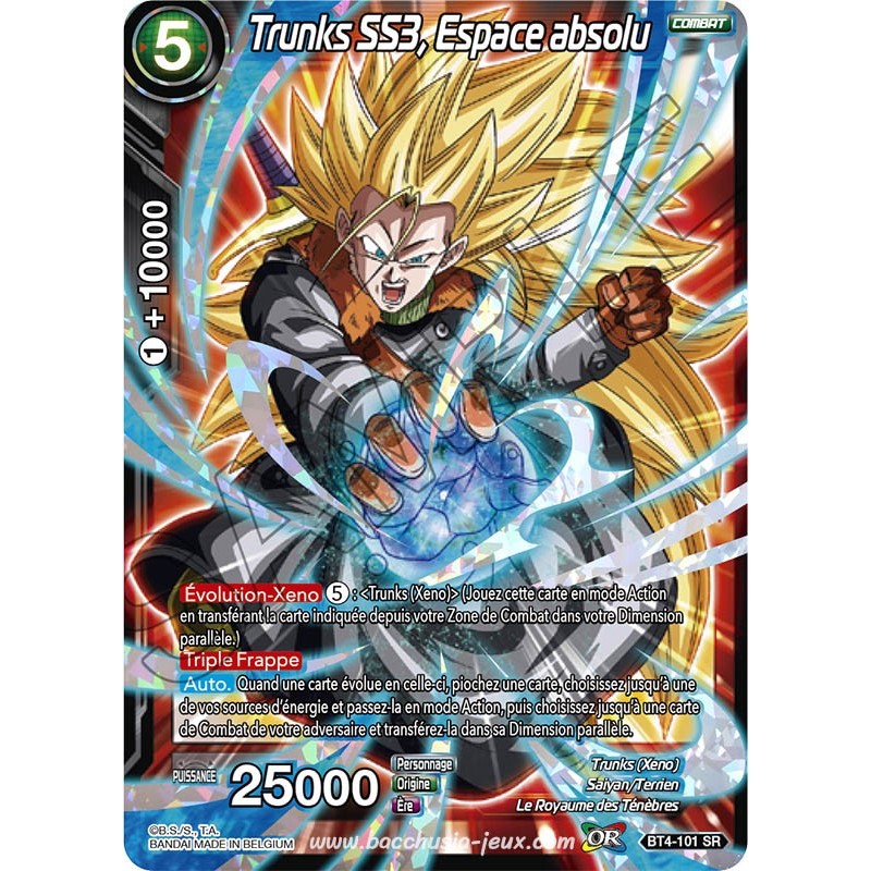 BT4-101 SR Trunks SS3, Espace absolu / Dragon Ball Super, Série 04 : Colossal Warfare