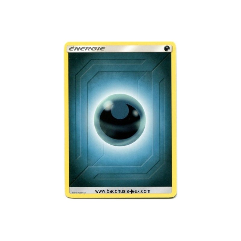 10 Cartes Pokémon Energie Obscurite série 2
