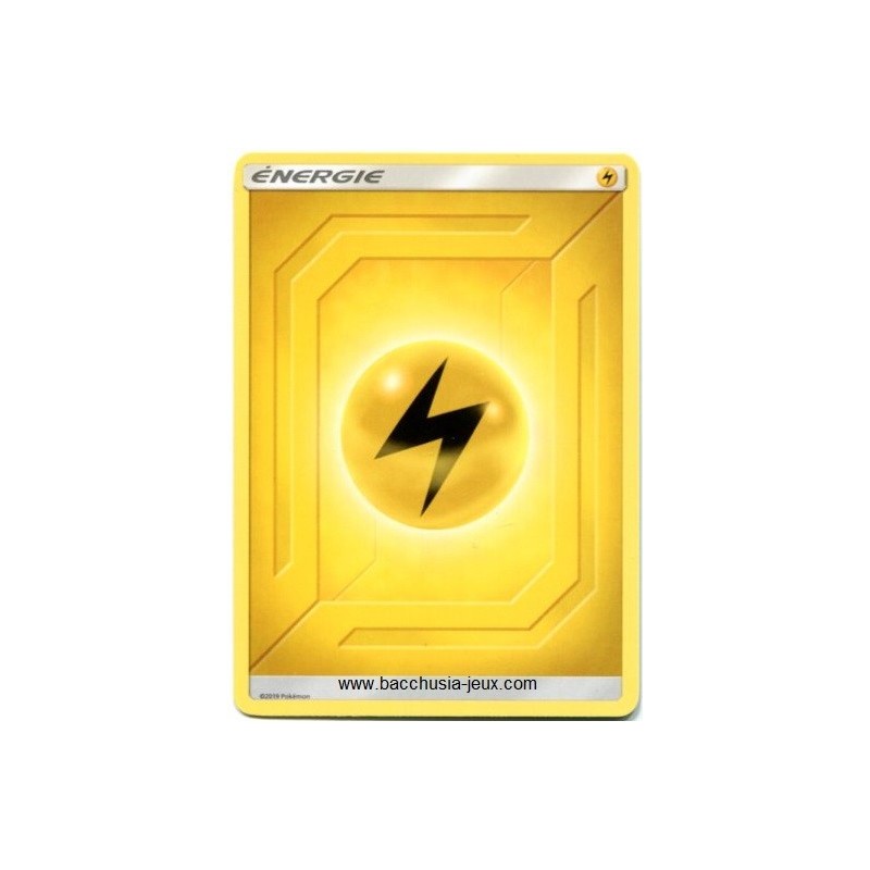 10 Cartes Pokémon Energie Electrique série 2